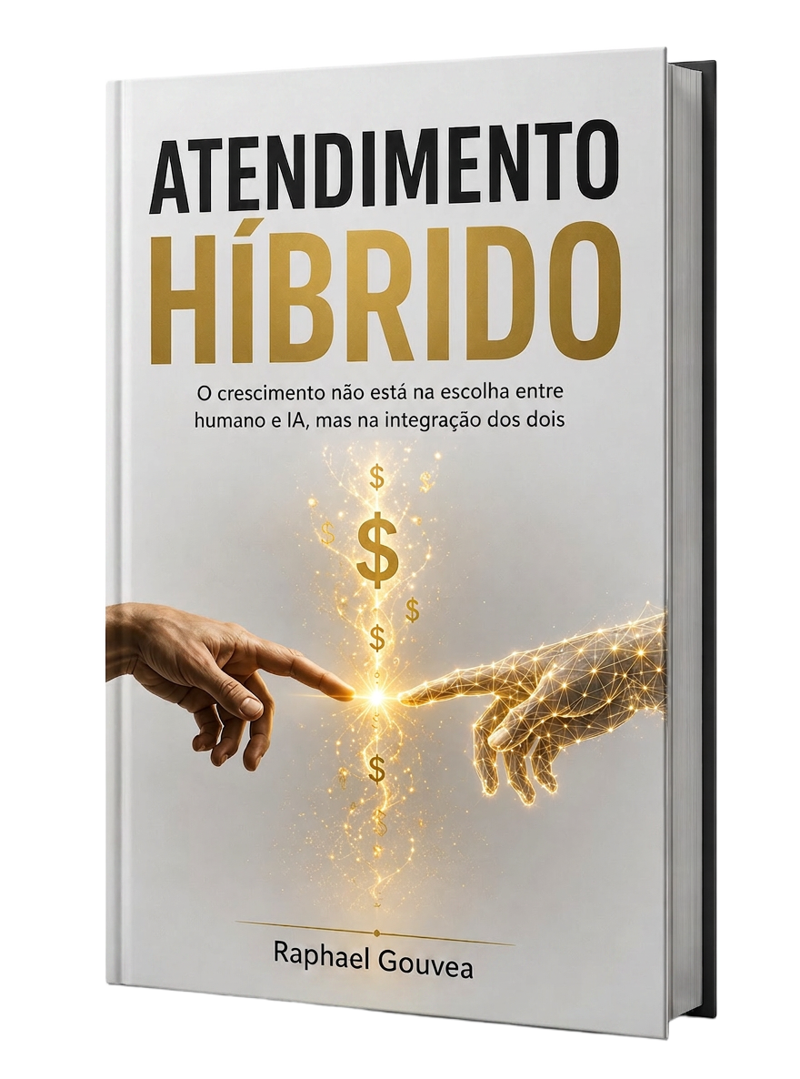 Capa do livro Atendimento Híbrido de Raphael Gouvea